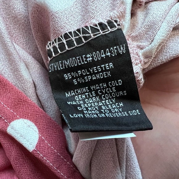 INC International Concepts Polka Dot Ruffle Dress – NWT, Size L ✨ - Picture 3 of 4